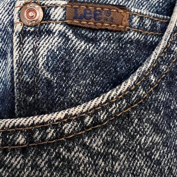Vintage Acid Wash Lee Jeans - Picture 4 of 6